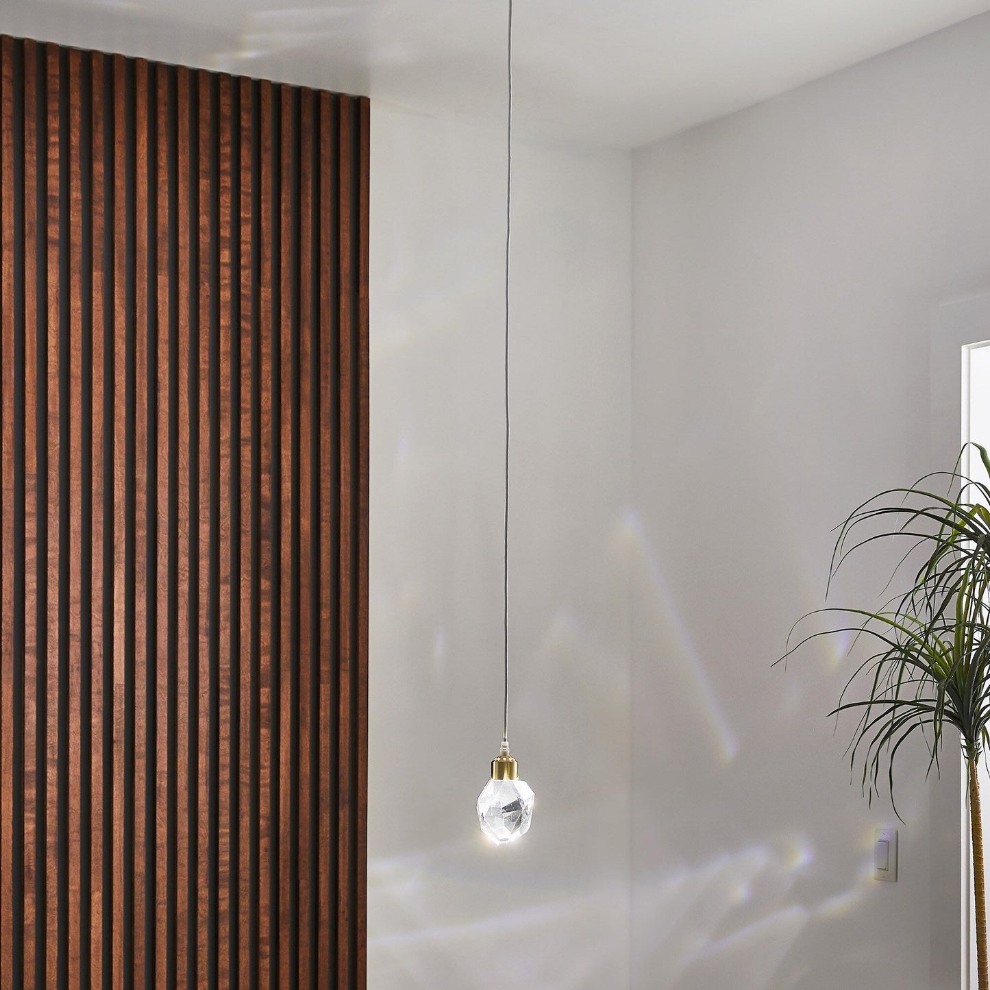 Suspension/Lustre LED Galway Crystal Rock par iNSPIRE Q Bold