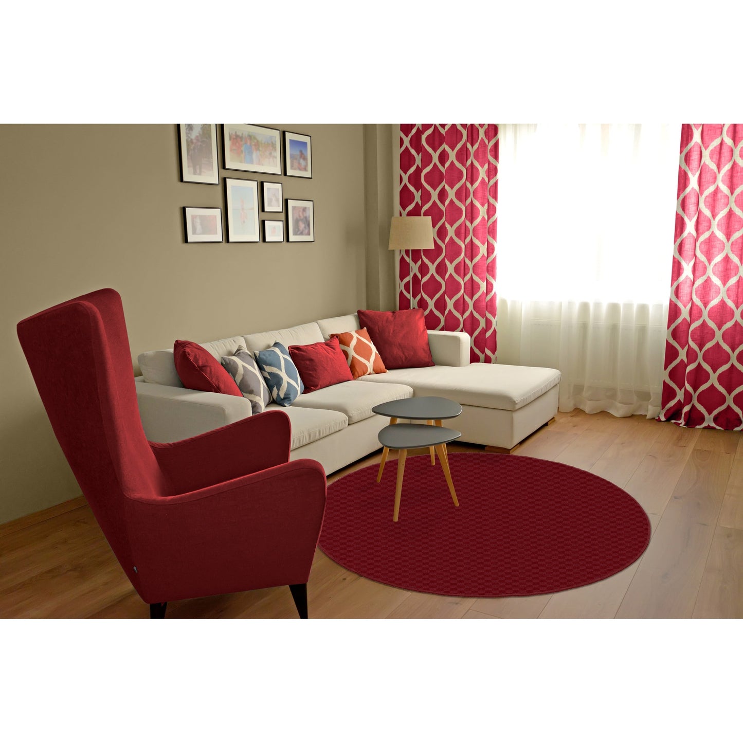 Tapis d'intérieur uni Garland Carpet Medallion