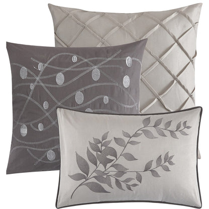 Ensemble de couette Nanshing Caspa 7 pièces au design chic et feuillu