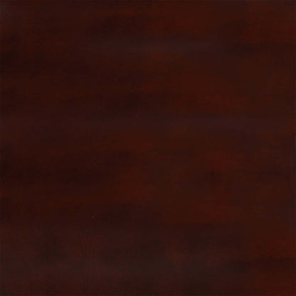 Fauteuil d'appoint Haden de 30 po en cuir avec coussin lombaire, véritables pattes en hévéa et bordure de clous décoratifs - brun