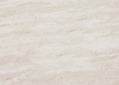 Hanna 18.25 2-Drawer Marble Accent Table - Beige &amp; Gold|Table d'appoint Hanna de 18,25 po fini marbre avec 2 tiroirs - beige et doré