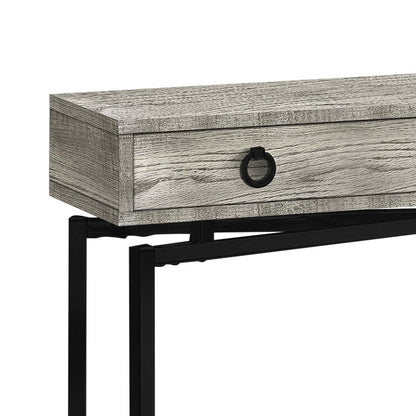 Harper 42,5 Po Sofa Table with Drawer - Gris Récupéré Bois-Look|Table de salon Harper de 42,5 po avec tiroir - apparence bois recyclé gris