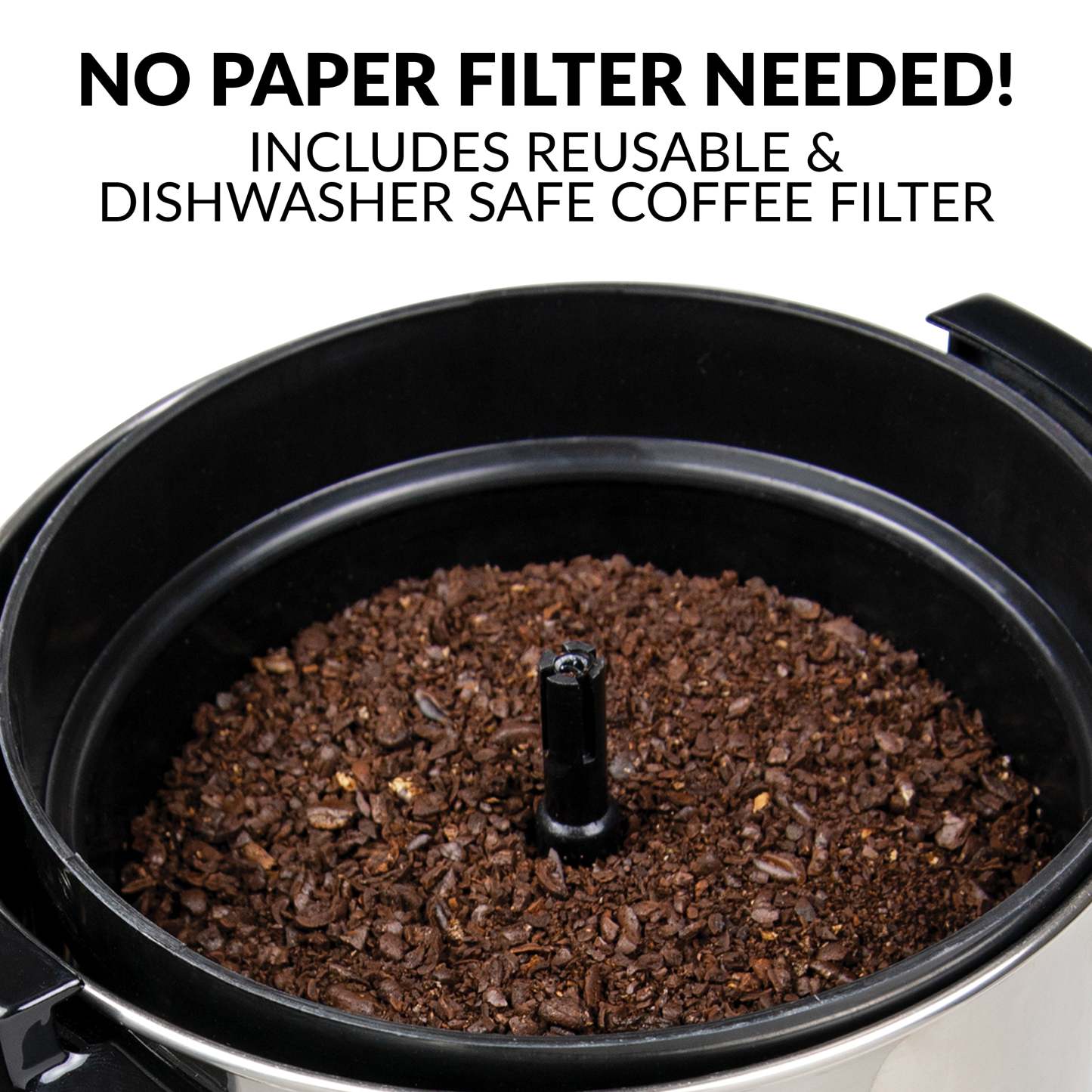 Cafetière Homecraft avec urne à café de 100 tasses et distributeur de boissons chaudes - HCCU100SS