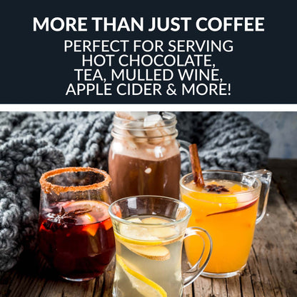 Cafetière Homecraft avec urne à café de 100 tasses et distributeur de boissons chaudes - HCCU100SS