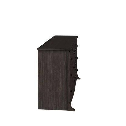 Commode Jade 6 tiroirs - Washed Black|Commode verticale Jade à 6 tiroirs - noir délavé