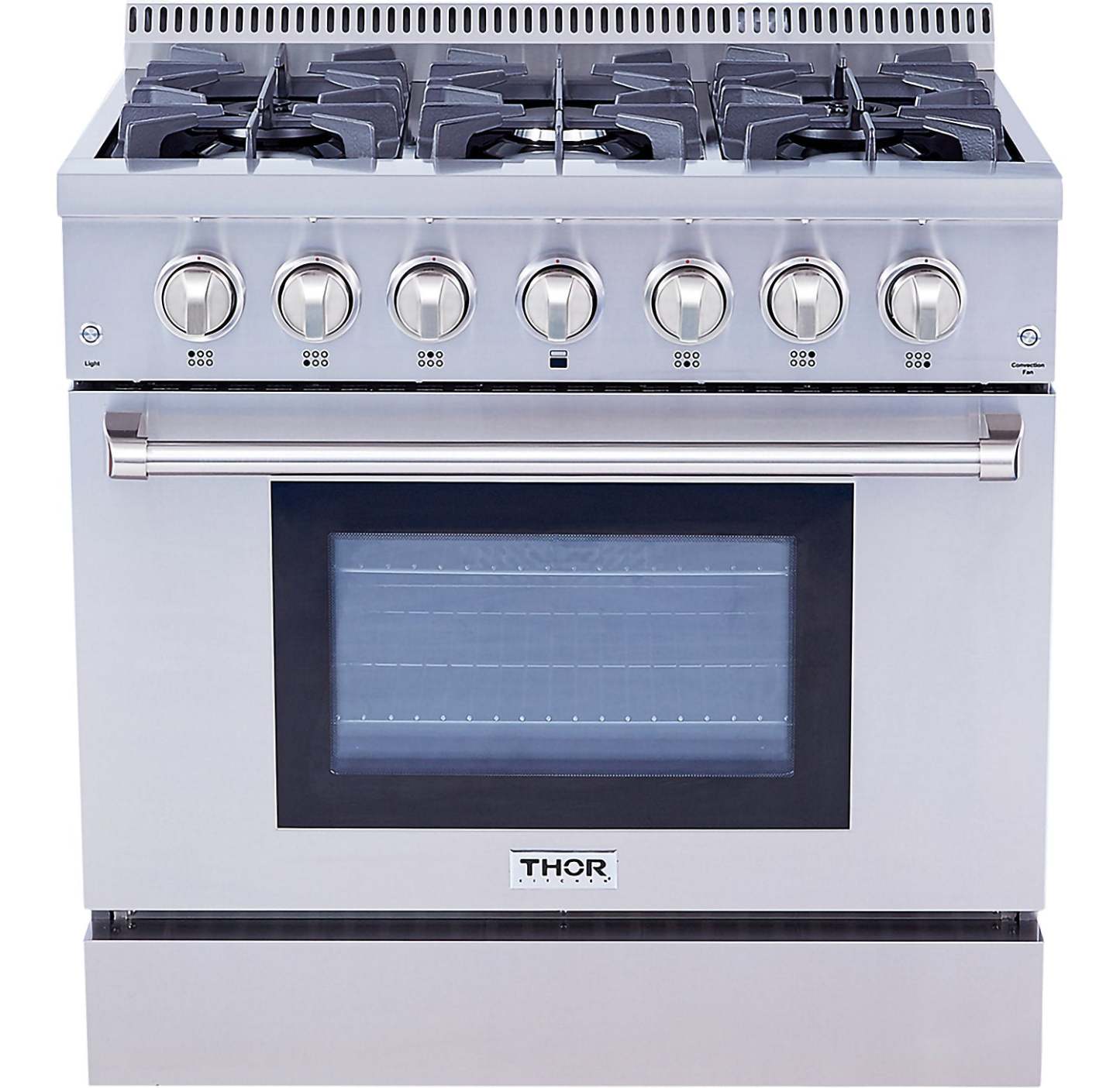 Thor Kitchen 5,2 pi³ Cuisinière hybride amovible - HRD3606U-SS|Cuisinière hybride amovible Thor Kitchen de 5,2 pi³ - HRD3606U-SS|HRD3606S