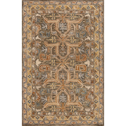 Tapis persan en laine tissé à la main Madaline d'Alexander Home