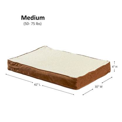 Lit orthopédique pour chien Happy Hounds Ozzie Mocha