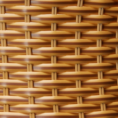 Lampadaire d'extérieur et d'intérieur Havenside Home Pocologan 151 cm (59,5 pouces) en osier tressé - 41,3 cm (16,25 pouces) L x 41,3 cm (16,25 pouces) l x 151,1 cm (59,5 pouces) H