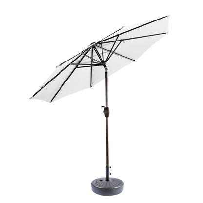 Parasol de terrasse Holme de 2,74 m (9 pieds) avec pied