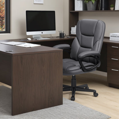 Chaise de bureau Homall à dossier haut, ergonomique, pour cadre supérieur.