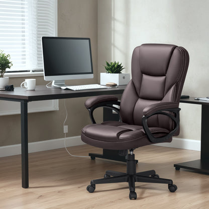 Chaise de bureau Homall à dossier haut, ergonomique, pour cadre supérieur.
