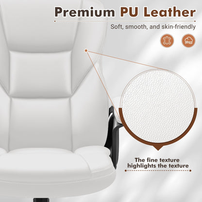 Chaise de bureau Homall à dossier haut, ergonomique, pour cadre supérieur.