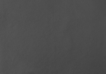 2pcs Chaise de salle à manger chromée aspect cuir gris|Chaise de salle à manger chrome et apparence cuir gris, 2 pièces|D90FRKWY