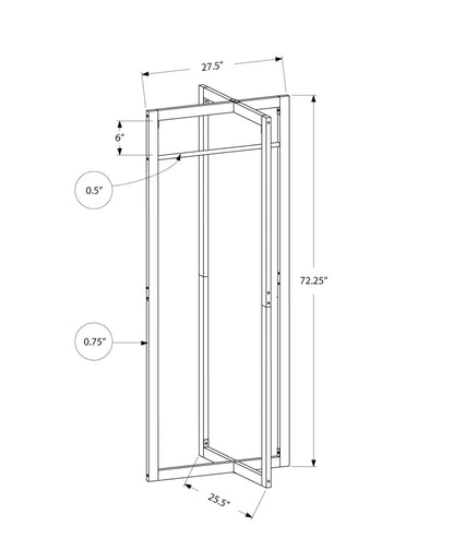 Portemanteau en métal blanc|Portemanteau en métal blanc|D90F1FJ4
