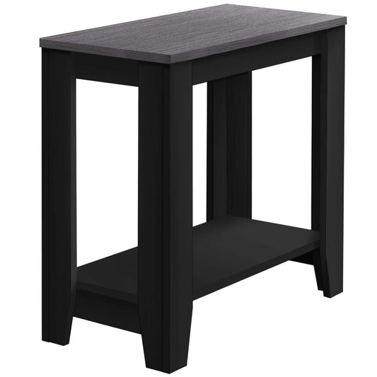Black, Grey Top Accent Table|Table d’appoint noire et dessus gris|D90FBJMZ