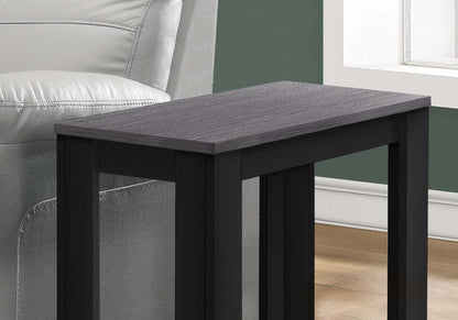 Black, Grey Top Accent Table|Table d’appoint noire et dessus gris|D90FBJMZ
