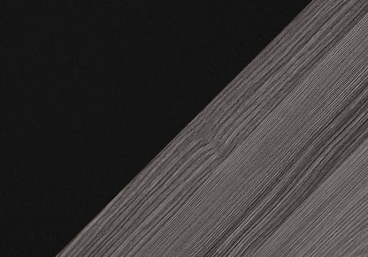 Black, Grey Top Accent Table|Table d’appoint noire et dessus gris|D90FBJMZ