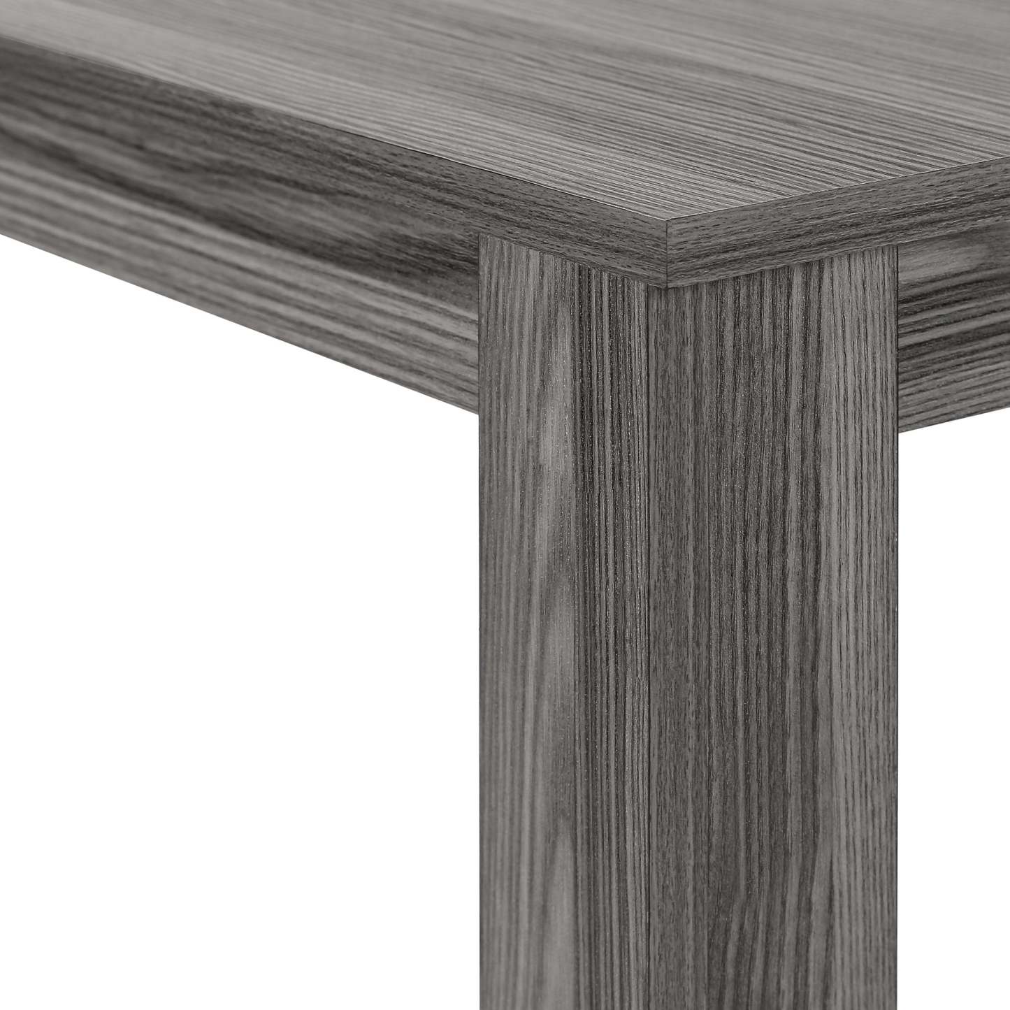 Table d'appoint console d'angle grise|Console en coin grise|D90FJGOG