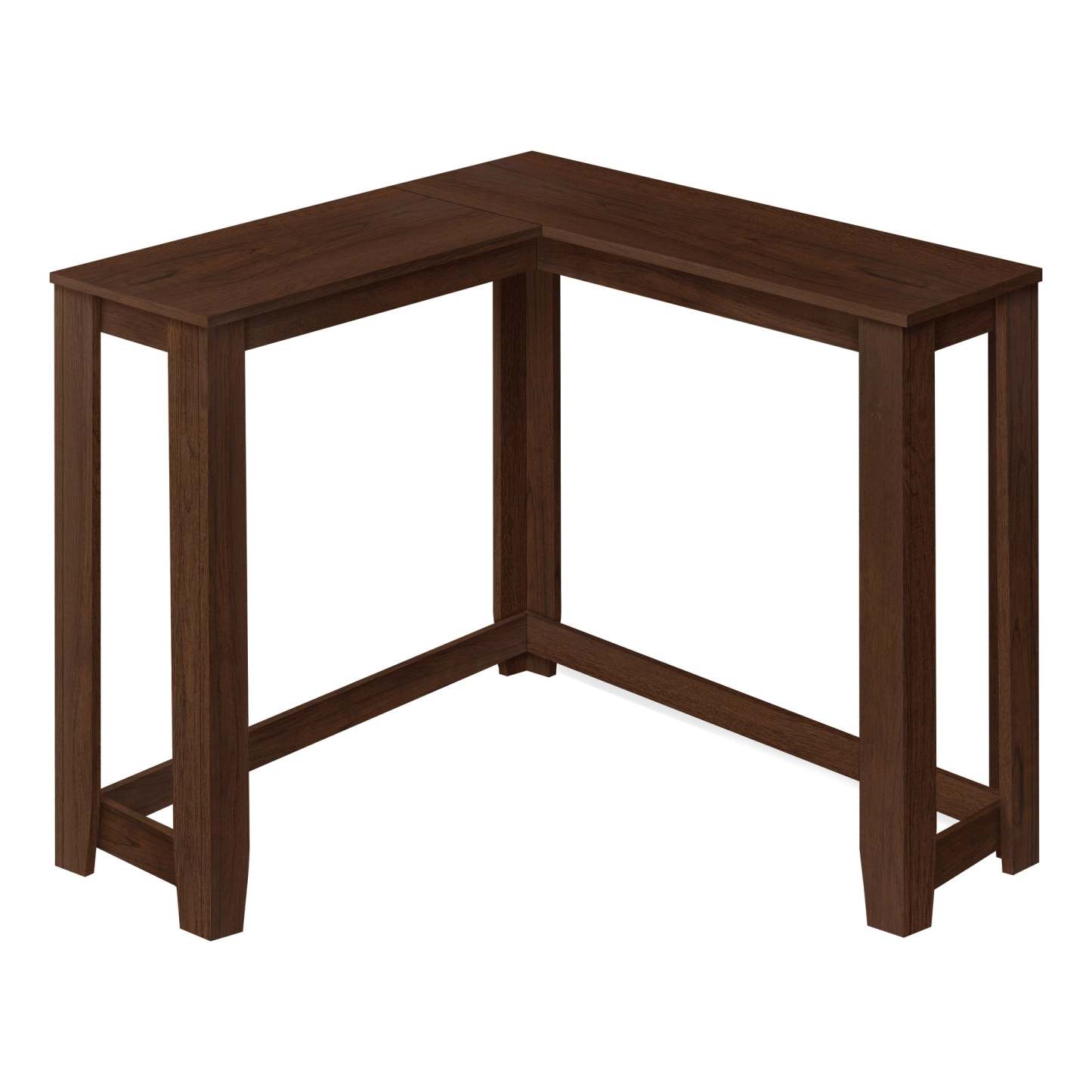 Table d'appoint console d'angle en cerisier|Console en coin cerisier|D90F6EA3