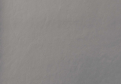 Tête de lit pleine grandeur en similicuir gris|Tête de lit d'apparence cuir gris pour lit double|D90FJYXL