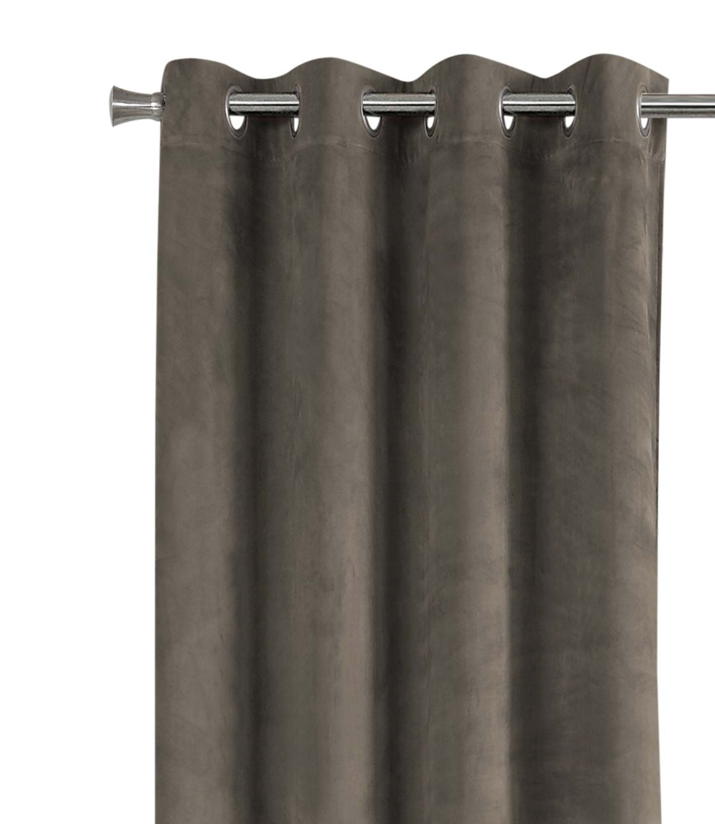 Panneau de rideau assombrissant 2 pièces taupe - 52 x 84|Rideau assombrissant 2 pièces taupe - 52 po x 84 po