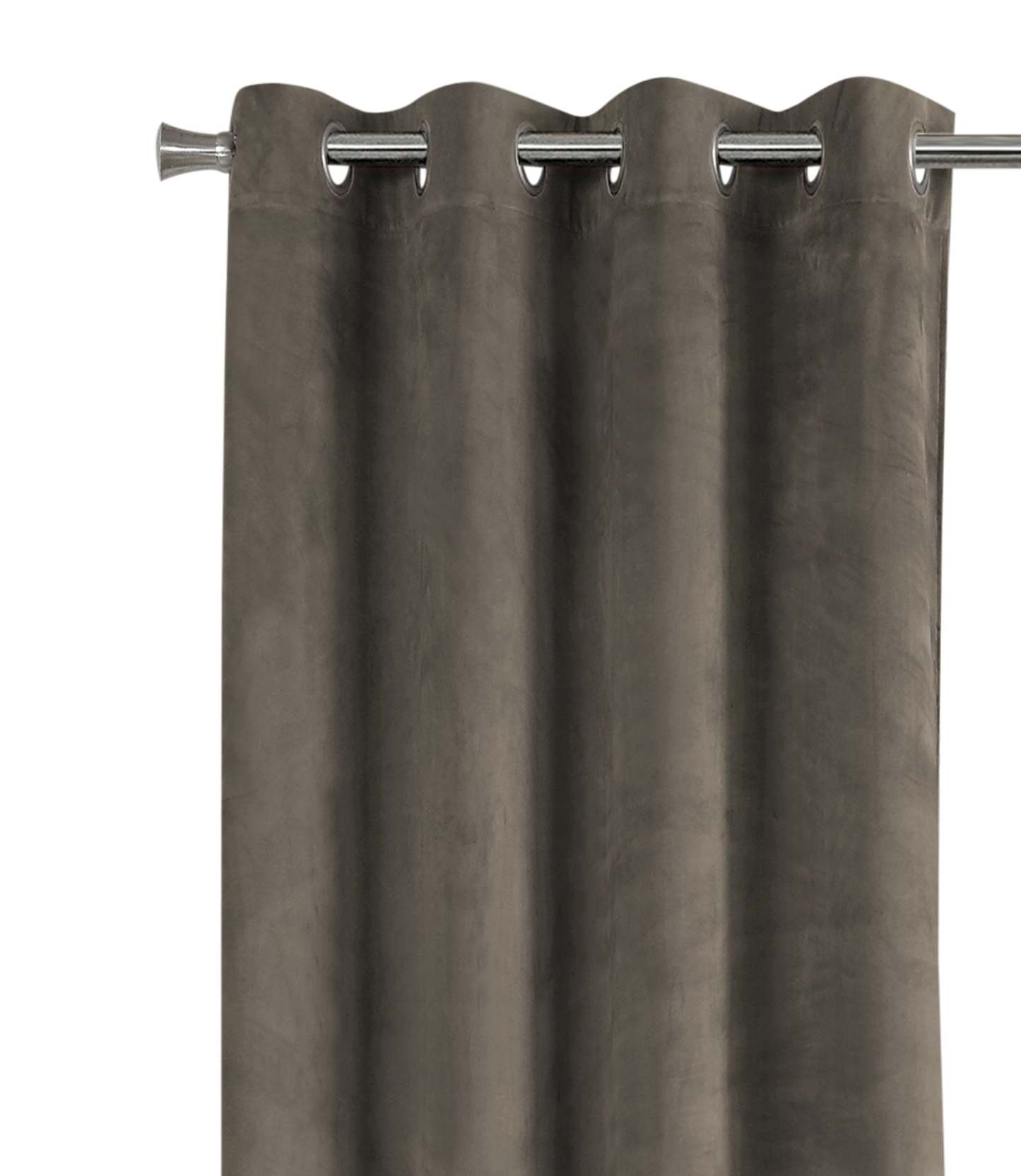 Panneau de rideau assombrissant 2 pièces taupe - 52 x 95|Rideau assombrissant 2 pièces taupe - 52 po x 95 po