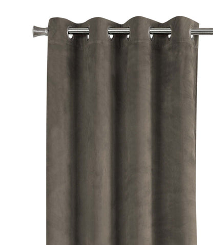 Panneau de rideau assombrissant 2 pièces taupe - 52 x 95|Rideau assombrissant 2 pièces taupe - 52 po x 95 po