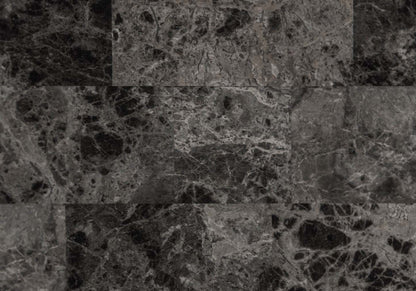 Table d'appoint aspect marbre gris et métal anthracite|Table d'appoint d'apparence marbre gris et métal anthracite|D90FRXLB