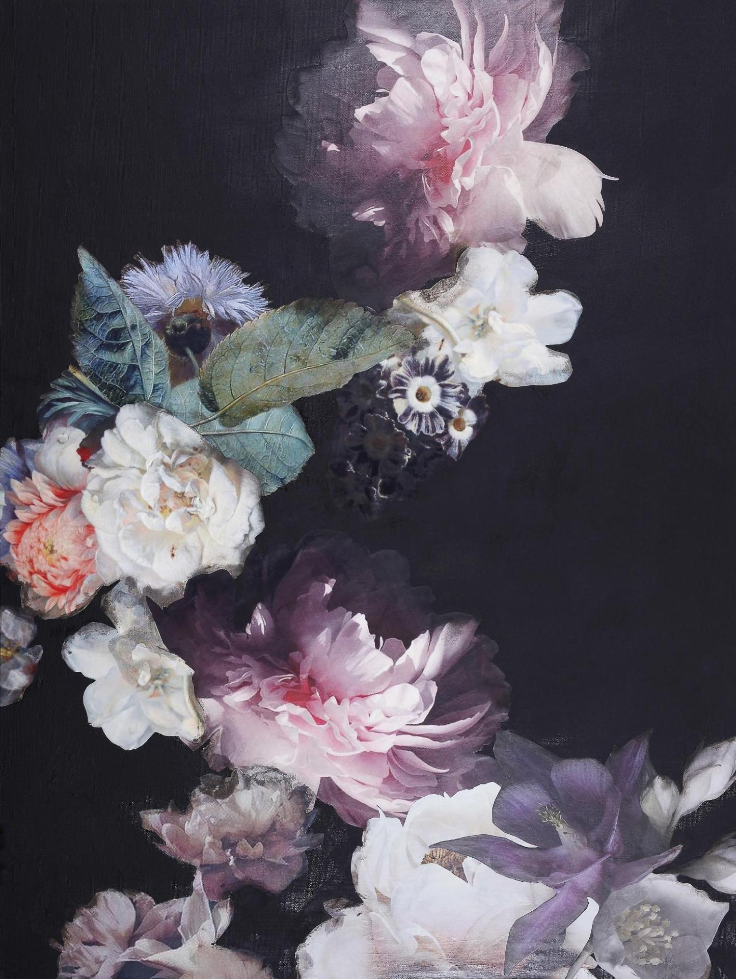 Purple Blossom 1 Giant Art 72x54 Wall Art|Œuvre d’art murale Giant Art « Purple Blossom 1 » 72 x 54