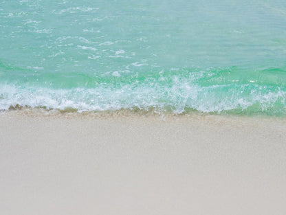 Œuvre d'art murale géante « Petites Vagues » 72 x 54