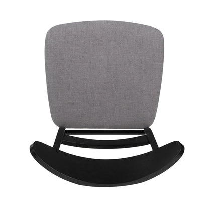 Chaises de salle à manger Abrielle en bois d'hévéa, style moderne du milieu du siècle (lot de 2), par Christopher Knight Home