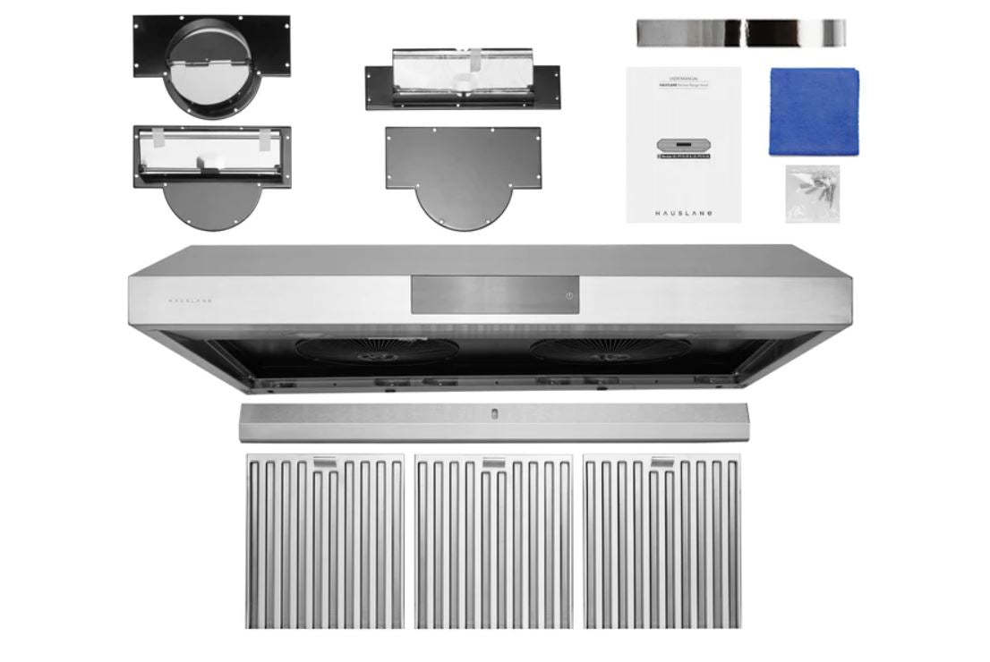 Hauslane 36 Under Cabinet Stainless Steel Range Hood - UC-PS18SS-36|Hotte de cuisinière sous l'armoire Hauslane de 36 po en acier inoxydable - UC-PS18SS-36