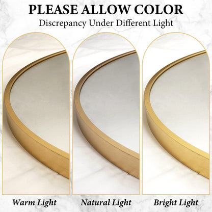 Miroir mural irrégulier Miroir mural décoratif asymétrique