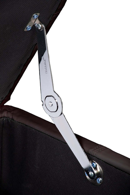 Jackson 39 Storage Ottoman - Brown Faux Leather|Pouf de rangement Jackson de 39 po - similicuir brun