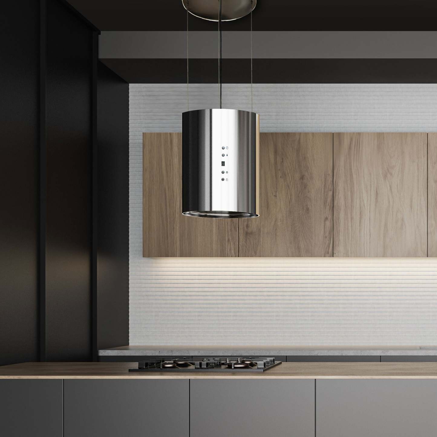 Victory Ductless Range Hood Island Mount - Jupiter|Hotte de cuisinière Victory sans conduit à installer au-dessus d'un îlot - Jupiter