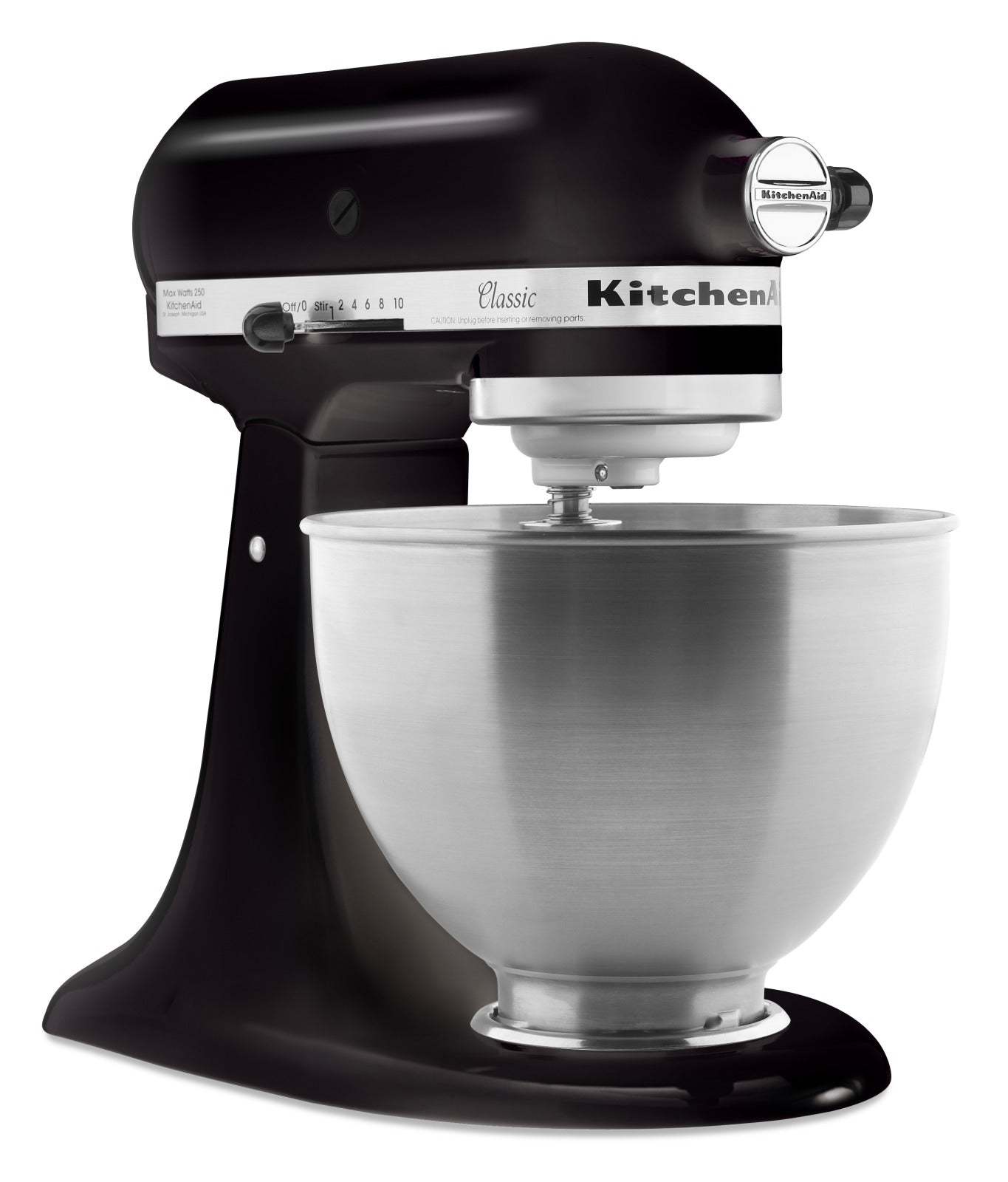 Batteur sur socle à tête inclinable KitchenAid de série ClassicMD de 4,5 pintes - K45SSOB|K45SSTOB