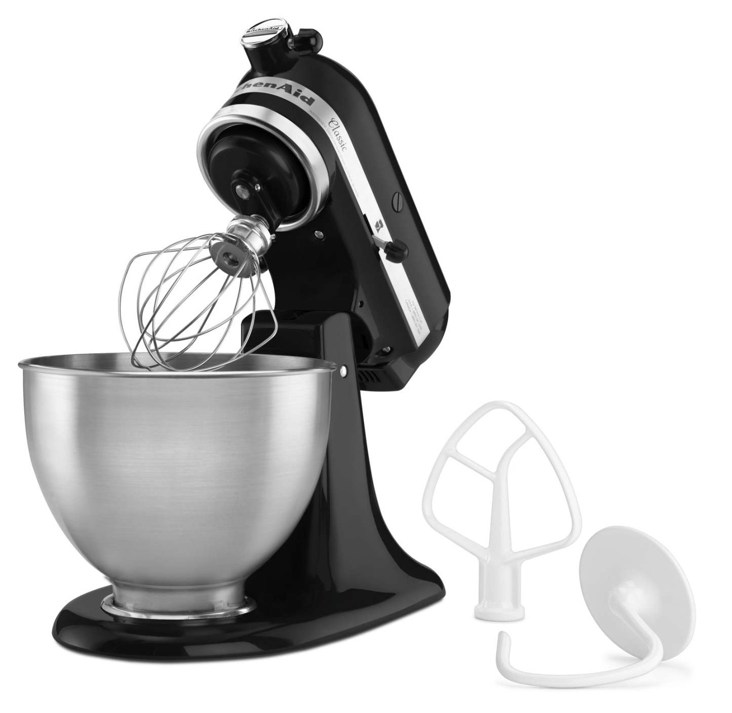 Batteur sur socle à tête inclinable KitchenAid de série ClassicMD de 4,5 pintes - K45SSOB|K45SSTOB