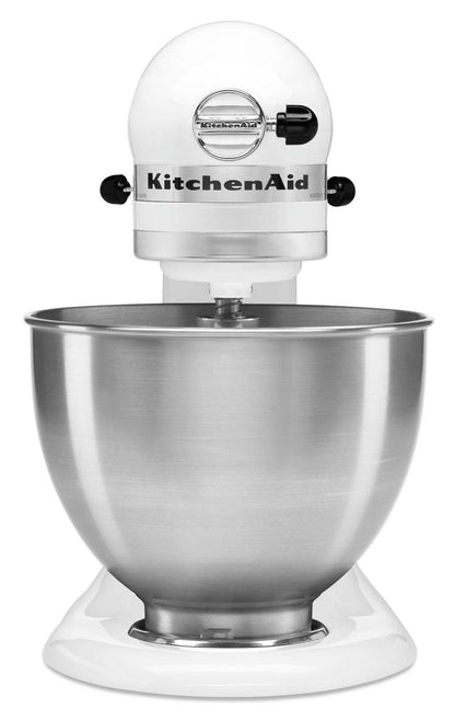 Batteur sur socle à tête inclinable KitchenAid de série ClassicMD de 4,5 pintes - K45SSWH|K45SSTWH