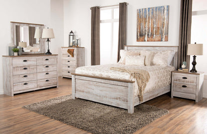 Commode de chambre à coucher à 5 tiroirs Kaia, 31,38 L x 45,3 H, fabriquée au Canada - Blanchi | Commode verticale Kaia de 31,38 po (L) x 45,3 po (H) à 5 tiroirs pour la chambre à coucher, fabriquée au Canada - blanc