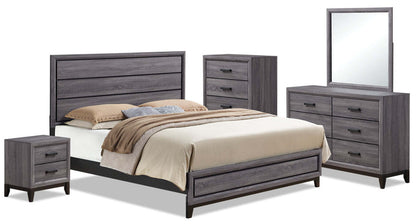 Kate 7-Pièce King Bedroom Package|Ensemble de chambre à coucher Kate 7 pièces avec très grand lit|KATEGKP7