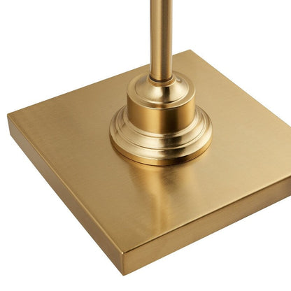 Lampadaire KAWOTI 60,5'' à 2 lumières avec abat-jour en tissu Empire