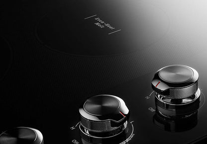 Surface de cuisson électrique KitchenAid de 30 po à 5 éléments - noire - KCES550HBL