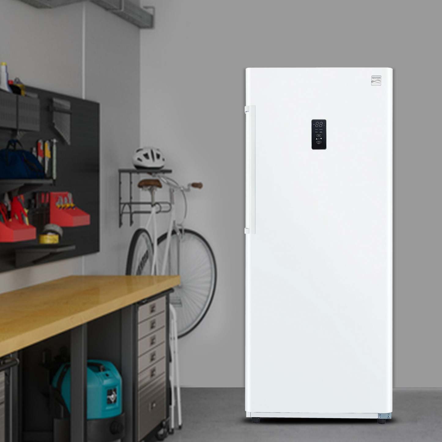 Congélateur vertical Kenmore de 17 pi3 - KKUF17-W