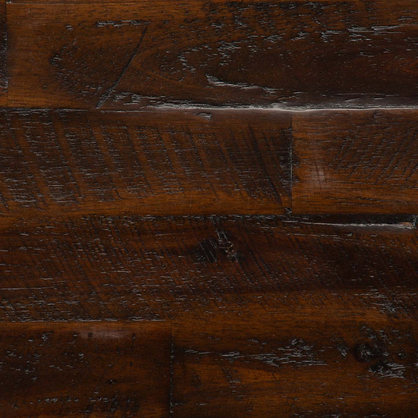 Konagrove 16 Rustic Chairside Table with Storage and Shelf - Dark Brown Wood|Table de fauteuil rustique Konagrove de 16 po avec rangement et tablette - bois brun foncé