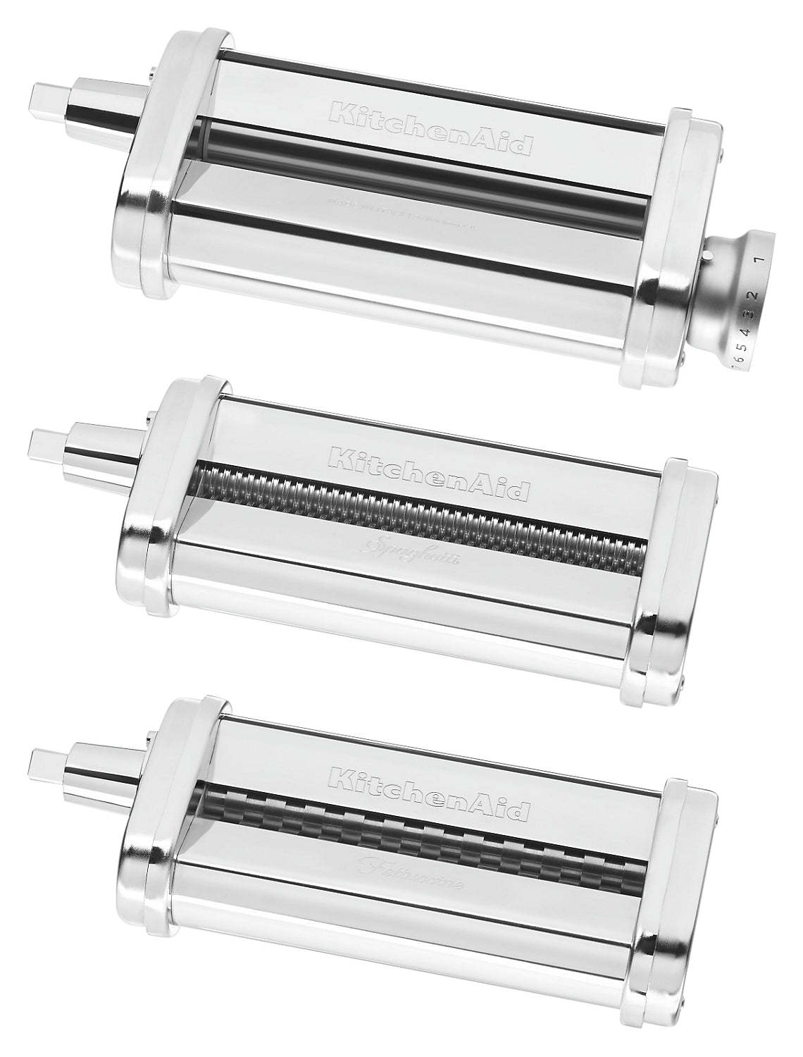 KitchenAid 3-piece Pasta Roller and Cutter Set - KSMPRA|Ensemble de machine à pâtes de 3 pièces de KitchenAid - KSMPRA|KSMPRAPA