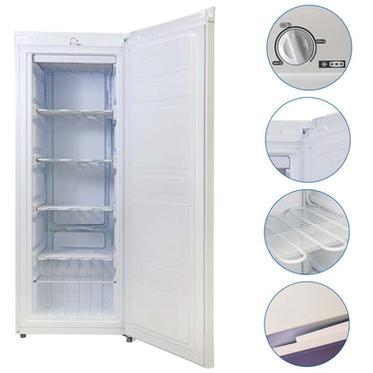 Koolatron 5,3 Cu. Fort. Congélateur armoire compact - KTUF160|Congélateur vertical compact Koolatron de 5,3 pi3 - KTUF160