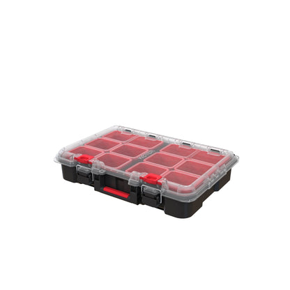 Système de rangement et d'organisation d'outils mobiles Keter Stack-n-Roll 3 pièces, boîte à outils modulaire en résine durable