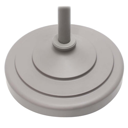 Elegant Designs Ensemble de 3 lampes de fabrication traditionnelle (2 lampes de table, 1 lampadaire) avec abat-jour blancs, gris|Ensemble 3 lampes (2 lampes de table, 1 lampe à pied) Elegant Designs conception traditionnelle gris|D21C1275