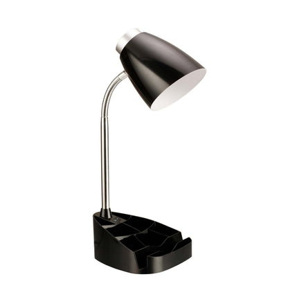 Limelights Gooseneck Desk Lamp with iPad Stand Book Holder - Black|Lampe de bureau à col de cygne de Limelights avec support pour livre ou iPad - noire